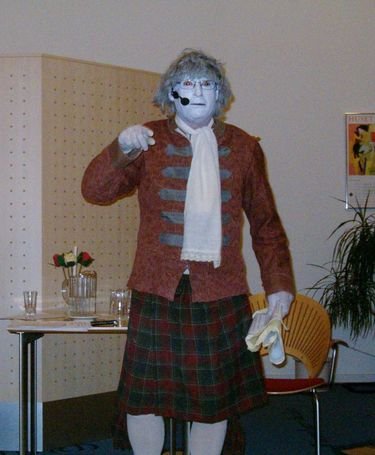 Bjarne Jensen som Jarlen af Bothwell